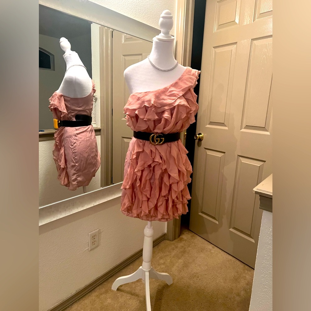 Ruffled y2k dress belt not included